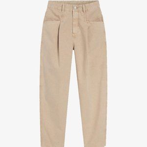 Closed Pearl Jean, organic cotton, sandstone